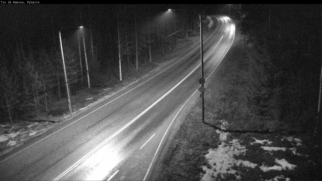 Kelikamerat Kuva Tie 26 Hamina, Pyhältö, Hamina, Kymenlaakso