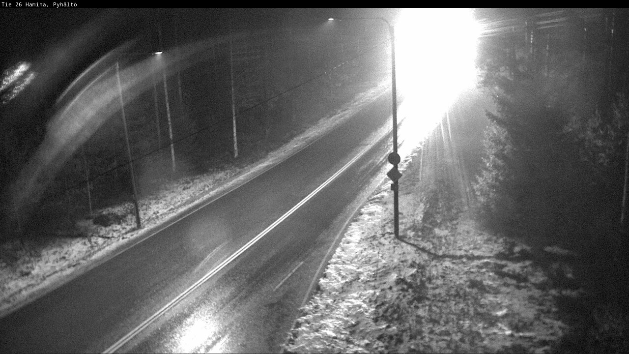 Weather Camera Image Road 26 Hamina, Pyhältö, Hamina, Kymenlaakso