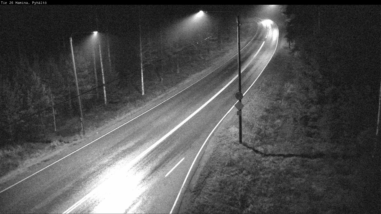 Kelikamerat Kuva Tie 26 Hamina, Pyhältö, Hamina, Kymenlaakso