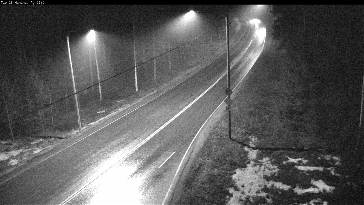 Kelikamerat Kuva Tie 26 Hamina, Pyhältö, Hamina, Kymenlaakso