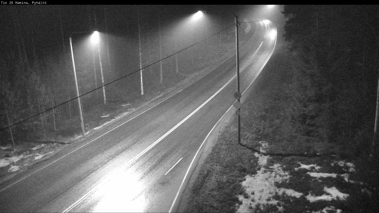 Kelikamerat Kuva Tie 26 Hamina, Pyhältö, Hamina, Kymenlaakso