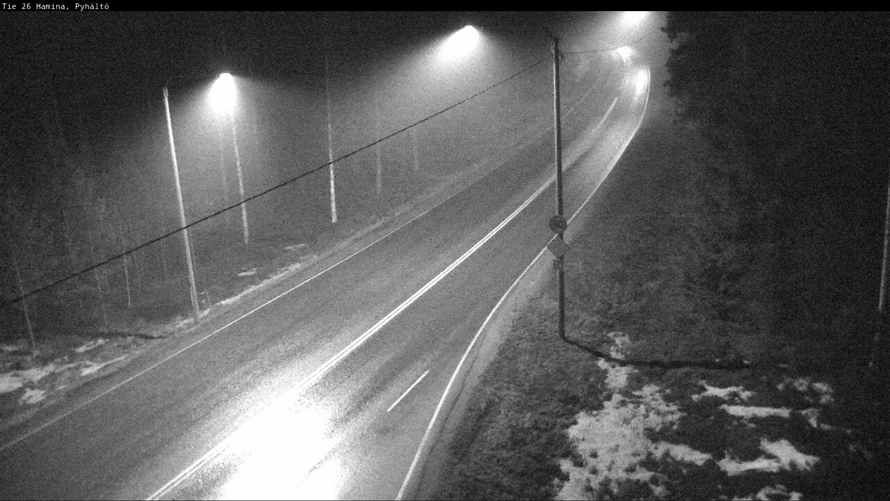 Kelikamerat Kuva Tie 26 Hamina, Pyhältö, Hamina, Kymenlaakso