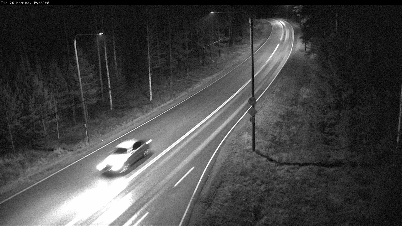 Kelikamerat Kuva Tie 26 Hamina, Pyhältö, Hamina, Kymenlaakso