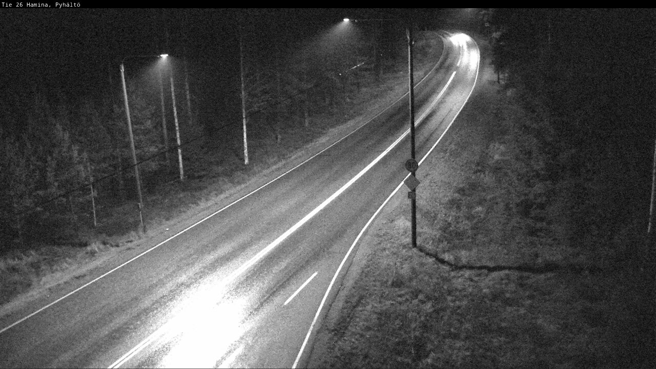 Kelikamerat Kuva Tie 26 Hamina, Pyhältö, Hamina, Kymenlaakso