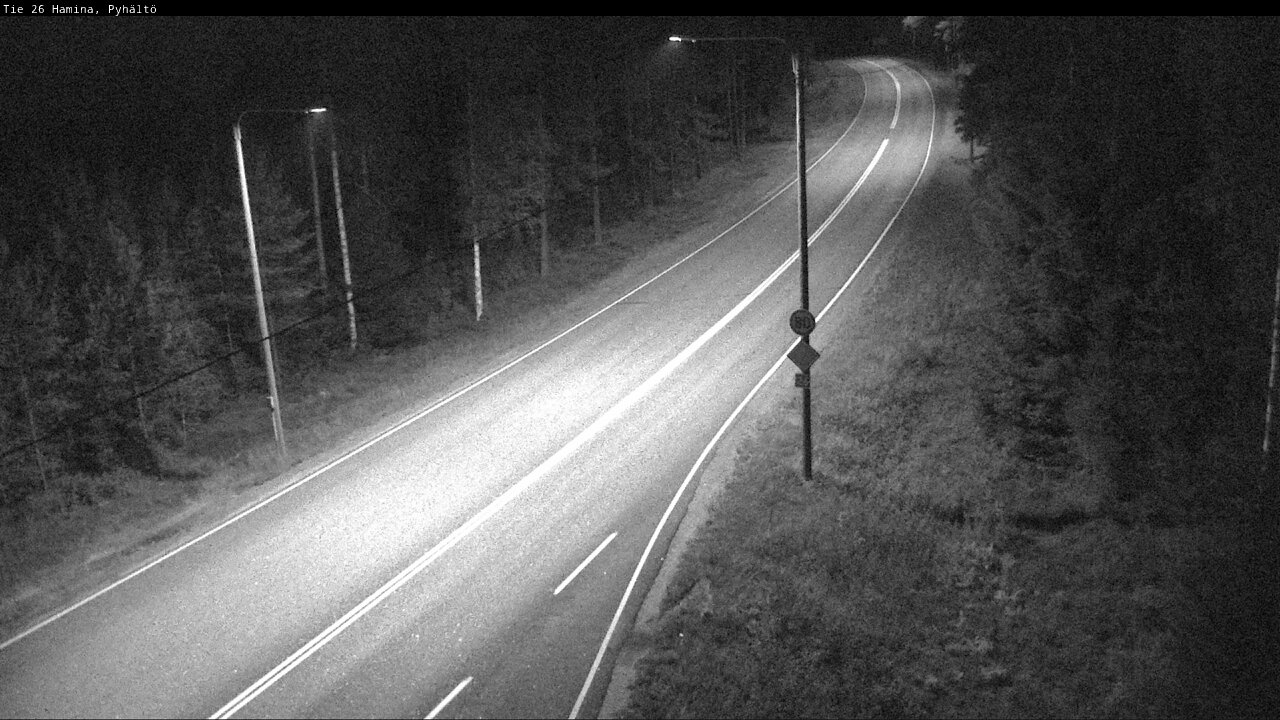 Kelikamerat Kuva Tie 26 Hamina, Pyhältö, Hamina, Kymenlaakso