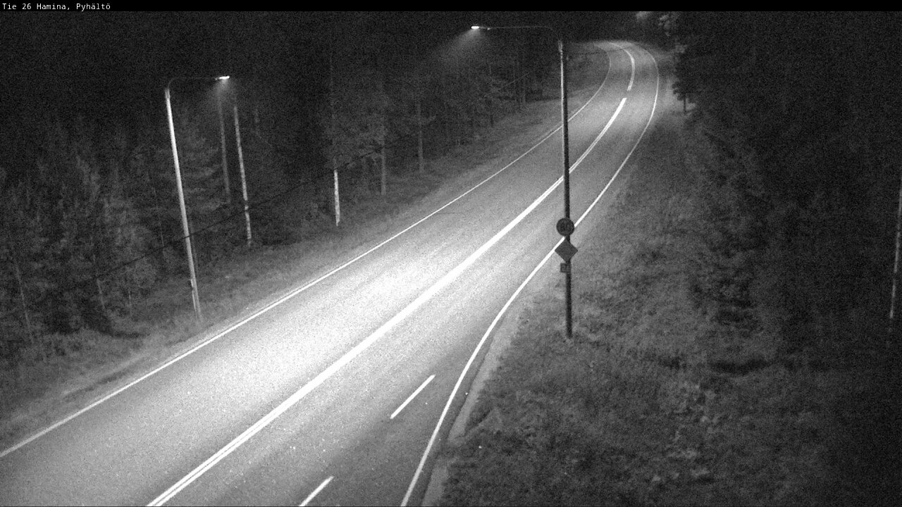 Kelikamerat Kuva Tie 26 Hamina, Pyhältö, Hamina, Kymenlaakso