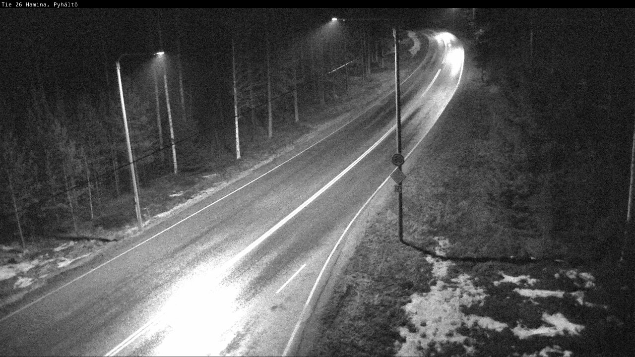 Kelikamerat Kuva Tie 26 Hamina, Pyhältö, Hamina, Kymenlaakso