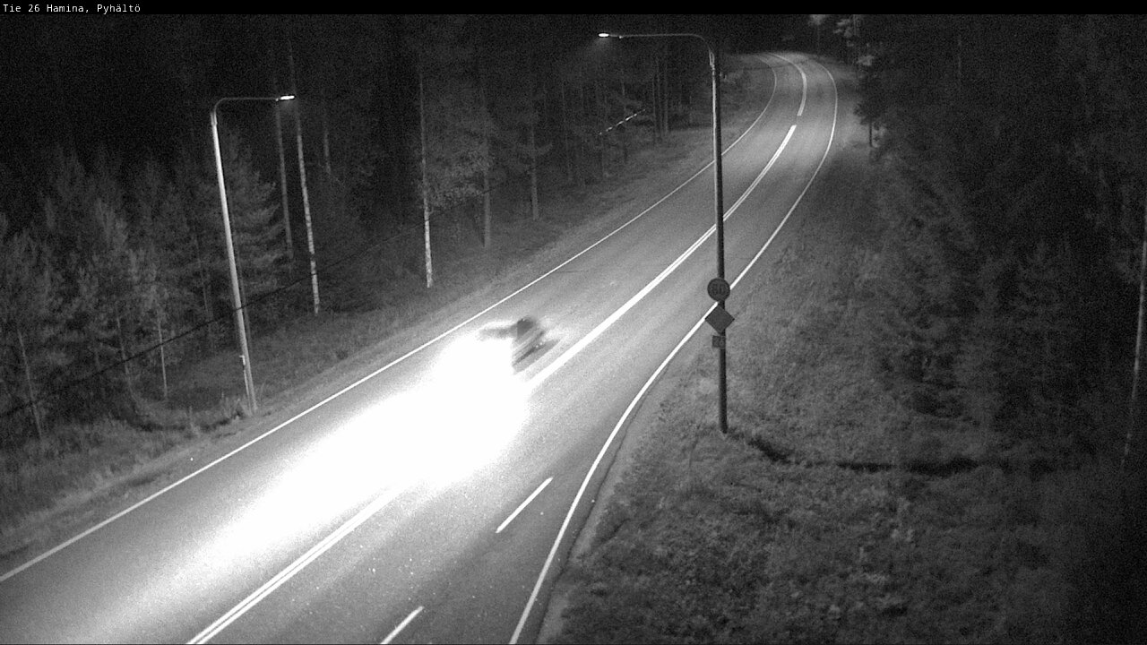 Kelikamerat Kuva Tie 26 Hamina, Pyhältö, Hamina, Kymenlaakso