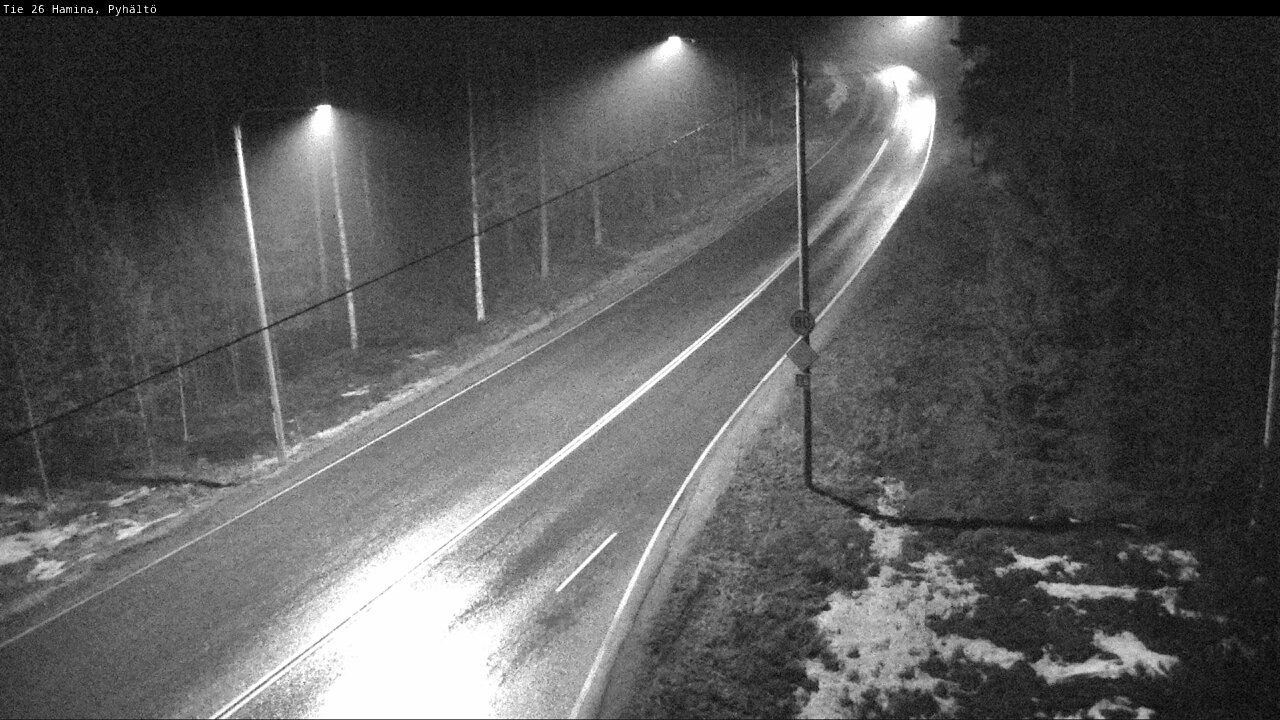 Kelikamerat Kuva Tie 26 Hamina, Pyhältö, Hamina, Kymenlaakso