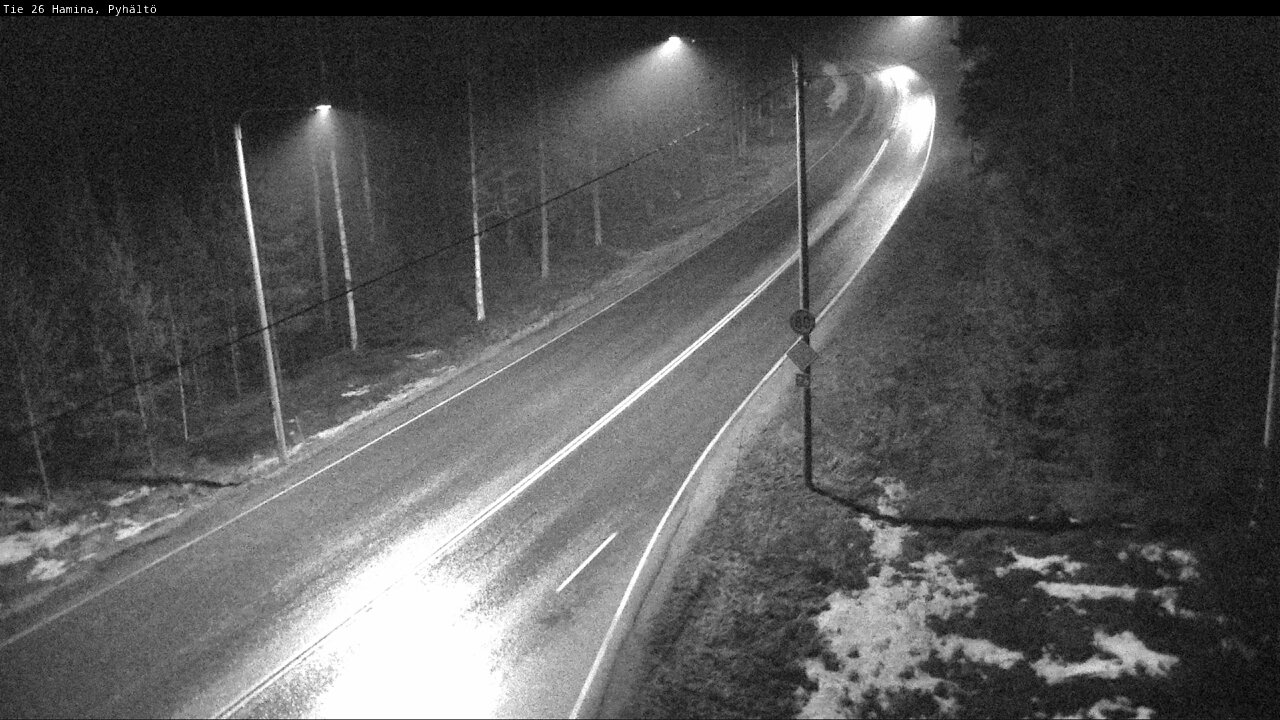 Kelikamerat Kuva Tie 26 Hamina, Pyhältö, Hamina, Kymenlaakso