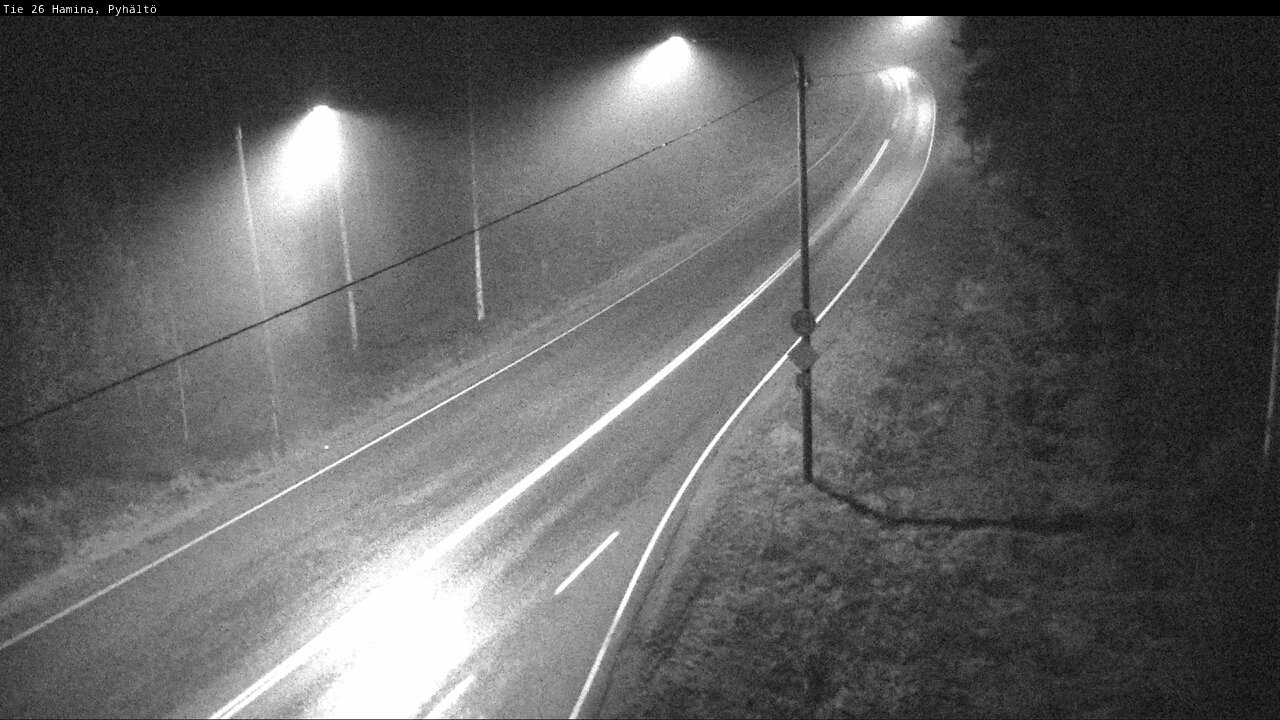 Kelikamerat Kuva Tie 26 Hamina, Pyhältö, Hamina, Kymenlaakso