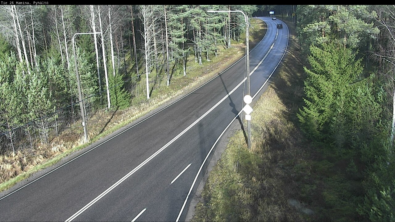 Kelikamerat Kuva Tie 26 Hamina, Pyhältö, Hamina, Kymenlaakso