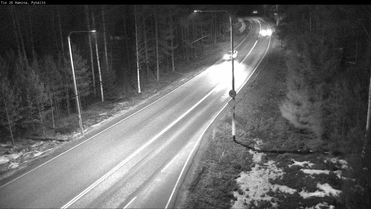 Kelikamerat Kuva Tie 26 Hamina, Pyhältö, Hamina, Kymenlaakso