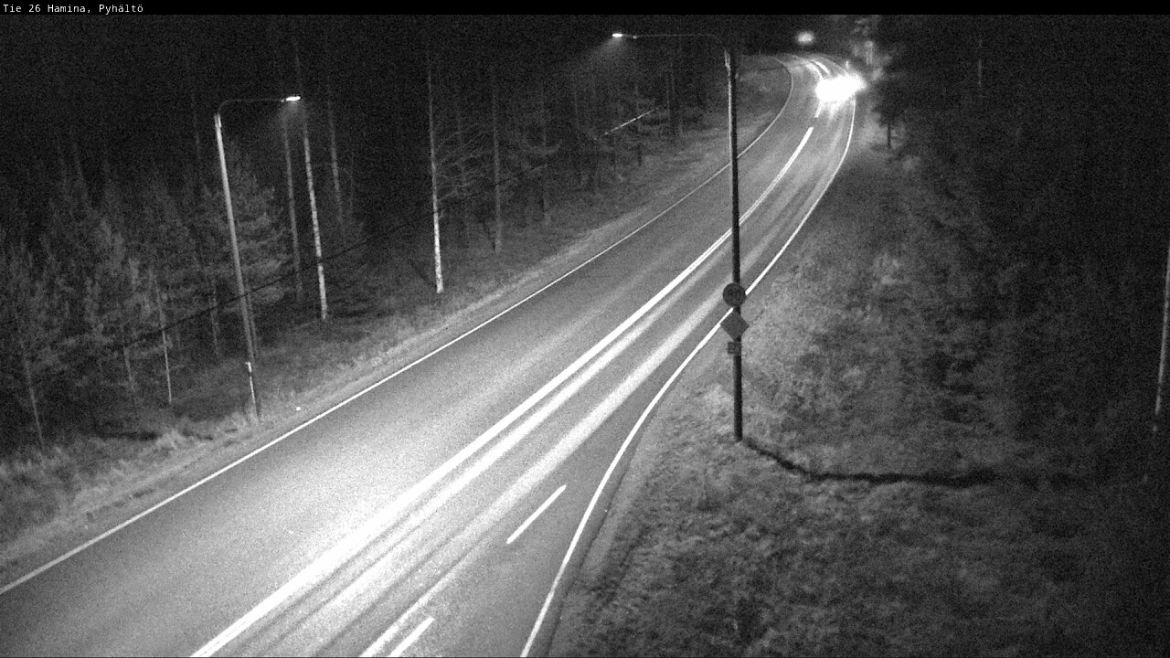 Kelikamerat Kuva Tie 26 Hamina, Pyhältö, Hamina, Kymenlaakso