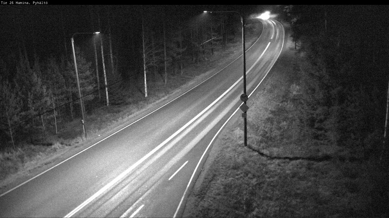 Kelikamerat Kuva Tie 26 Hamina, Pyhältö, Hamina, Kymenlaakso