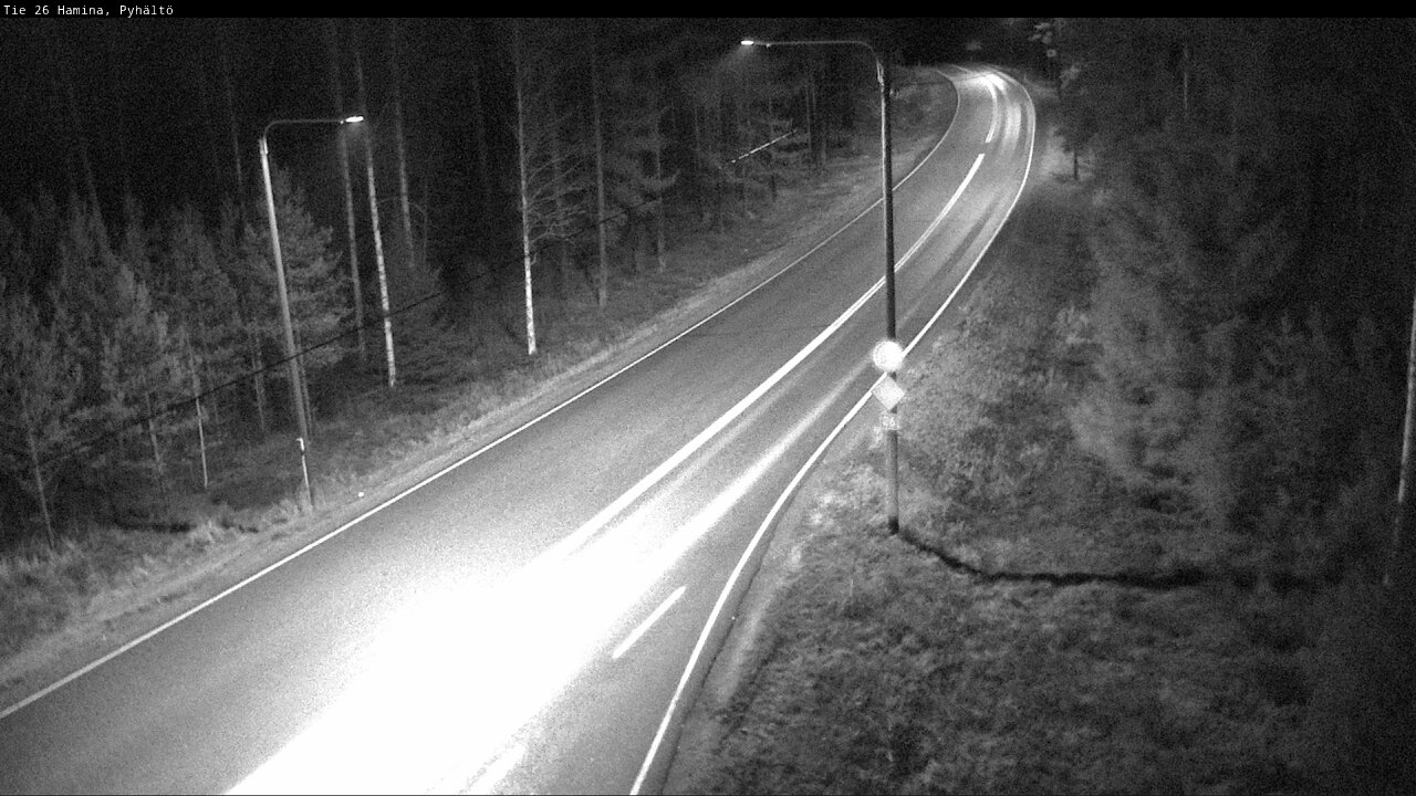 Kelikamerat Kuva Tie 26 Hamina, Pyhältö, Hamina, Kymenlaakso