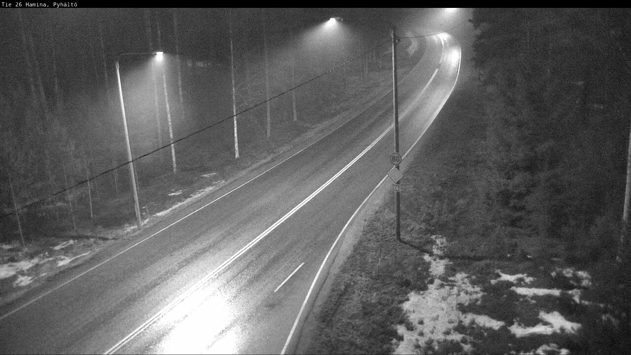 Kelikamerat Kuva Tie 26 Hamina, Pyhältö, Hamina, Kymenlaakso