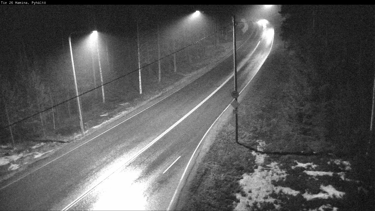 Kelikamerat Kuva Tie 26 Hamina, Pyhältö, Hamina, Kymenlaakso