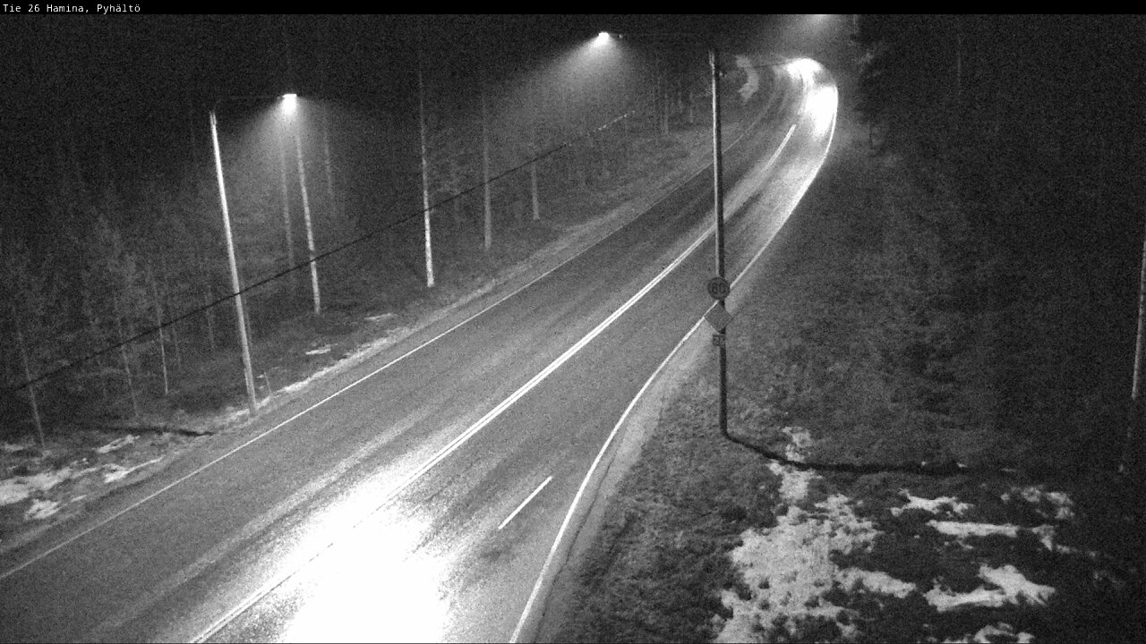 Kelikamerat Kuva Tie 26 Hamina, Pyhältö, Hamina, Kymenlaakso