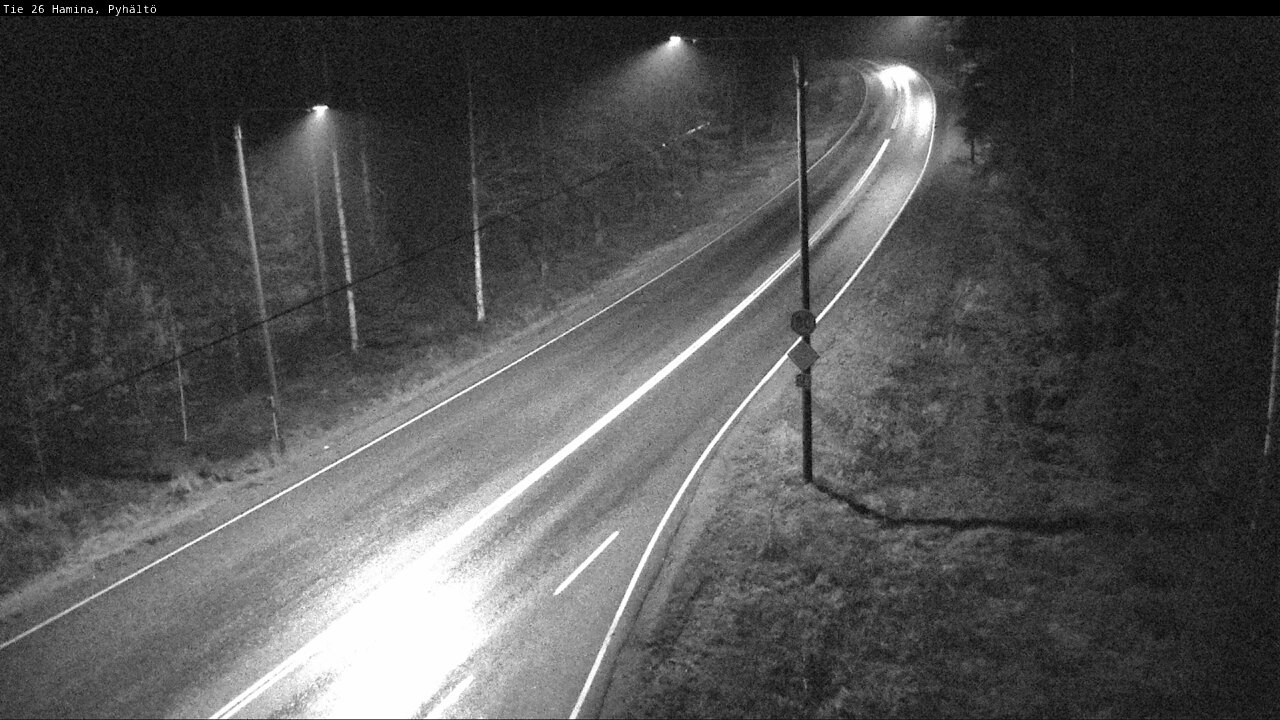 Kelikamerat Kuva Tie 26 Hamina, Pyhältö, Hamina, Kymenlaakso