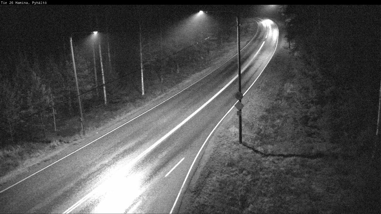 Kelikamerat Kuva Tie 26 Hamina, Pyhältö, Hamina, Kymenlaakso