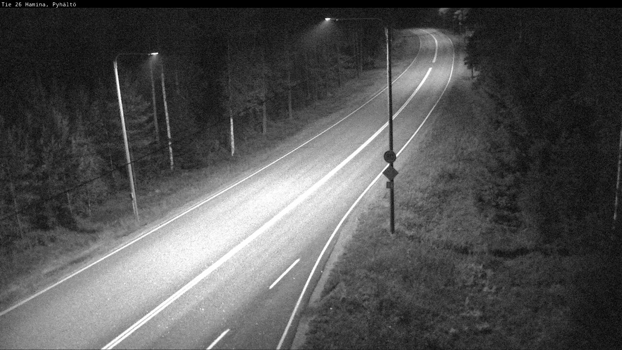 Kelikamerat Kuva Tie 26 Hamina, Pyhältö, Hamina, Kymenlaakso
