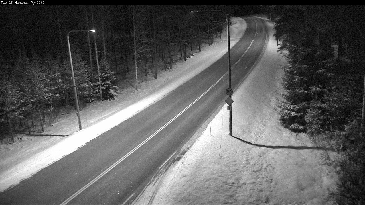 Kelikamerat Kuva Tie 26 Hamina, Pyhältö, Hamina, Kymenlaakso