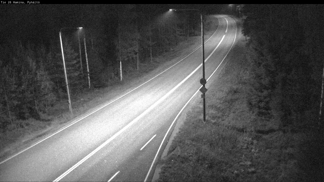 Kelikamerat Kuva Tie 26 Hamina, Pyhältö, Hamina, Kymenlaakso