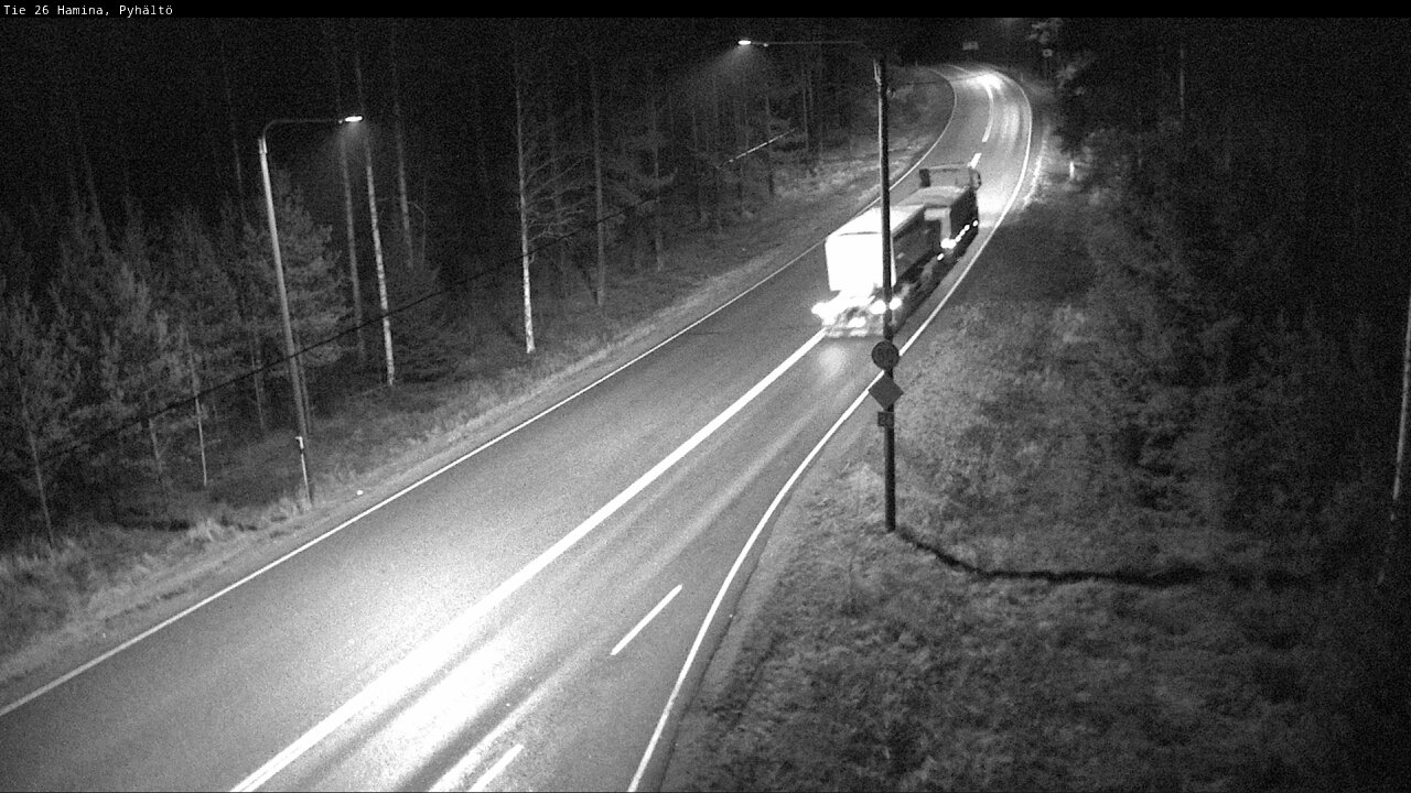 Kelikamerat Kuva Tie 26 Hamina, Pyhältö, Hamina, Kymenlaakso