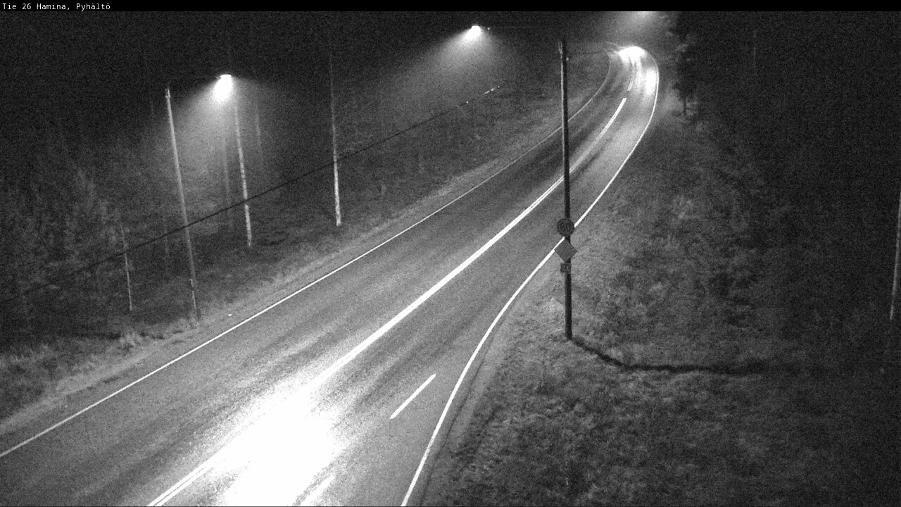 Kelikamerat Kuva Tie 26 Hamina, Pyhältö, Hamina, Kymenlaakso