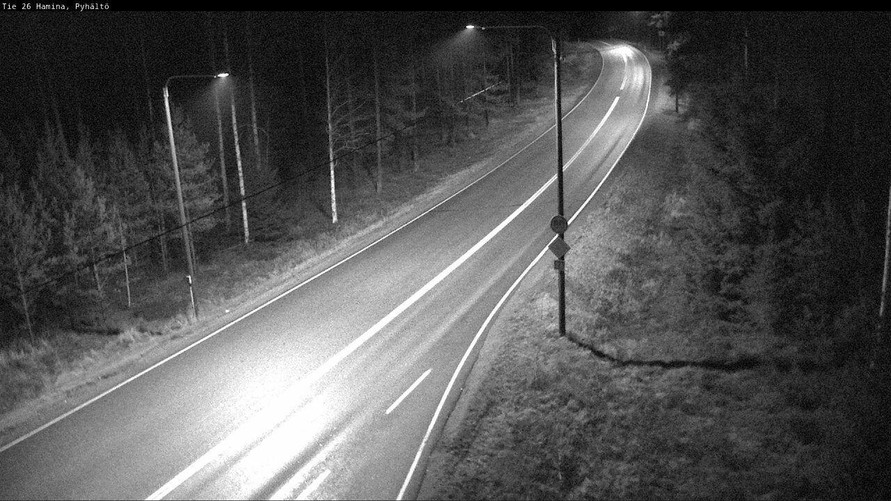 Kelikamerat Kuva Tie 26 Hamina, Pyhältö, Hamina, Kymenlaakso