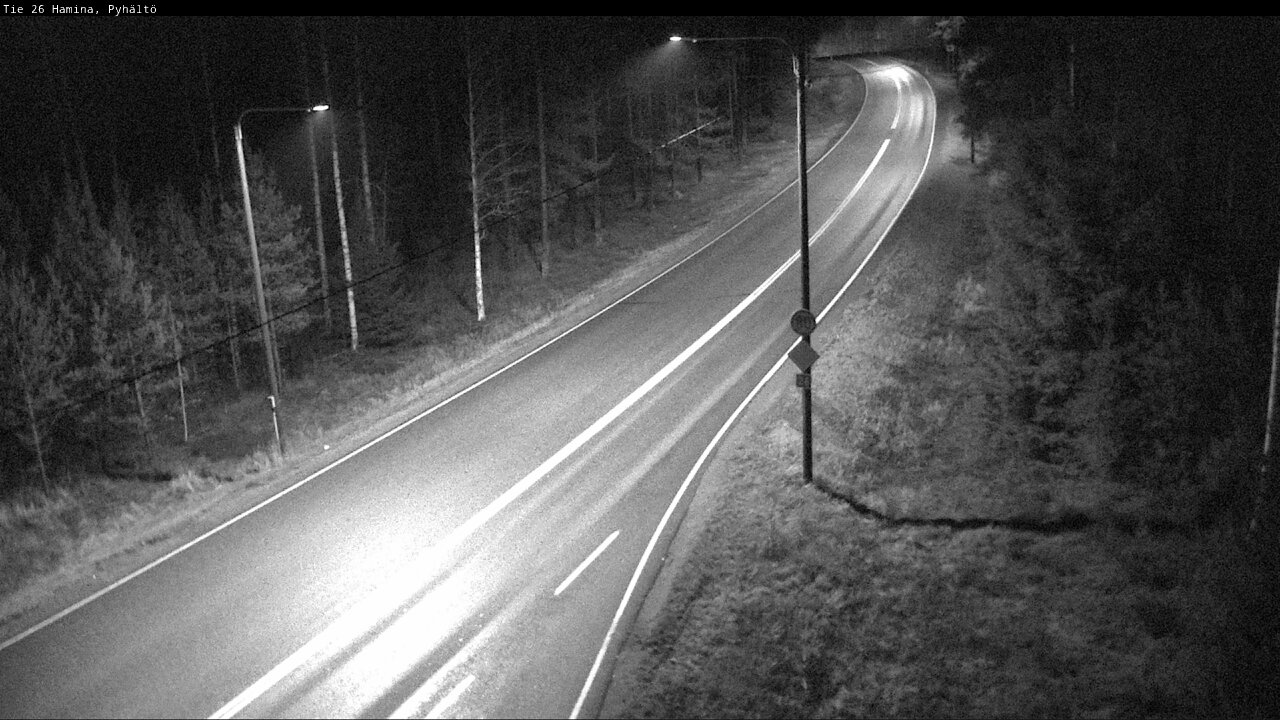 Kelikamerat Kuva Tie 26 Hamina, Pyhältö, Hamina, Kymenlaakso