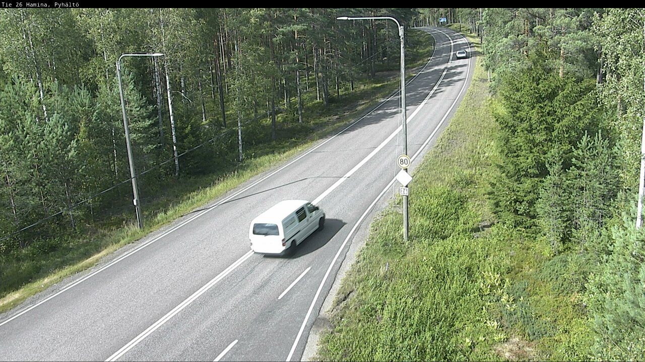 Kelikamerat Kuva Tie 26 Hamina, Pyhältö, Hamina, Kymenlaakso
