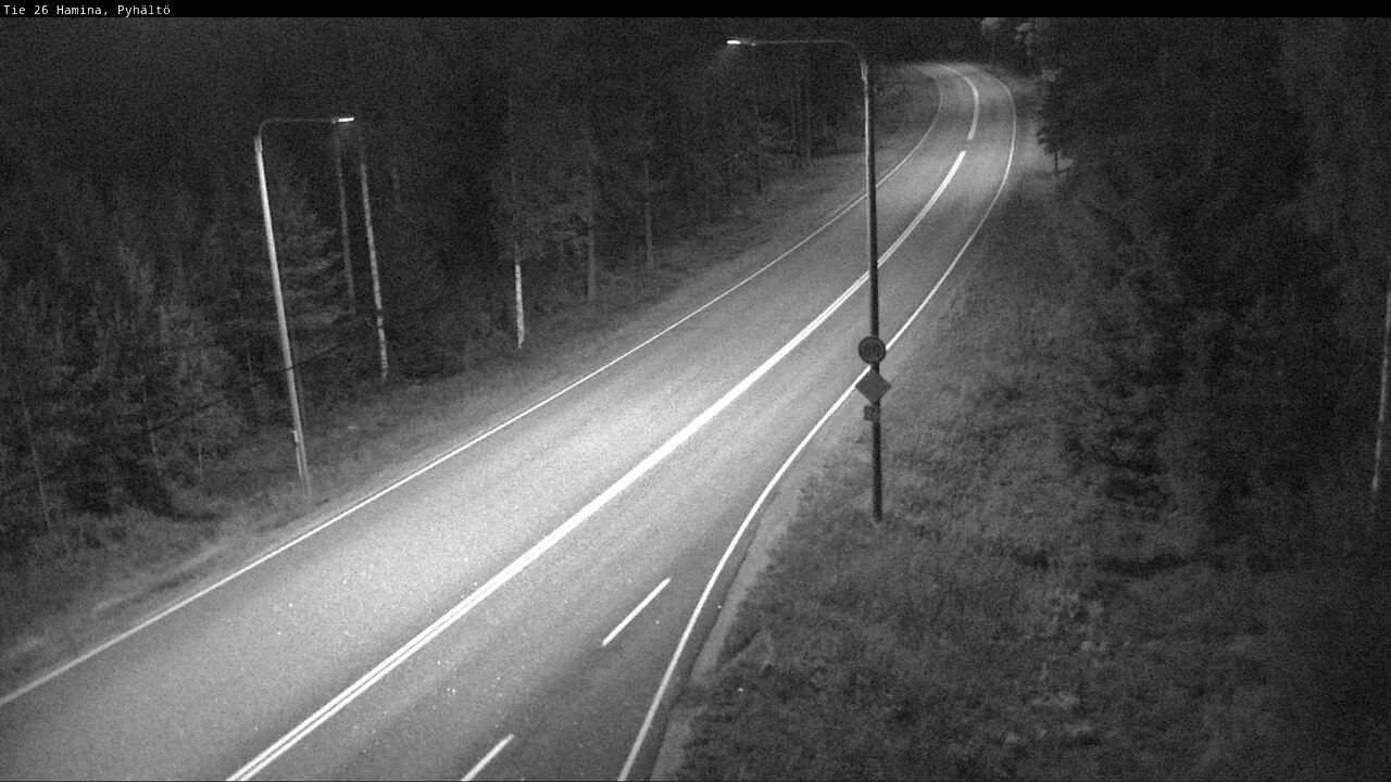 Kelikamerat Kuva Tie 26 Hamina, Pyhältö, Hamina, Kymenlaakso