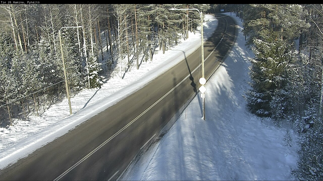Kelikamerat Kuva Tie 26 Hamina, Pyhältö, Hamina, Kymenlaakso