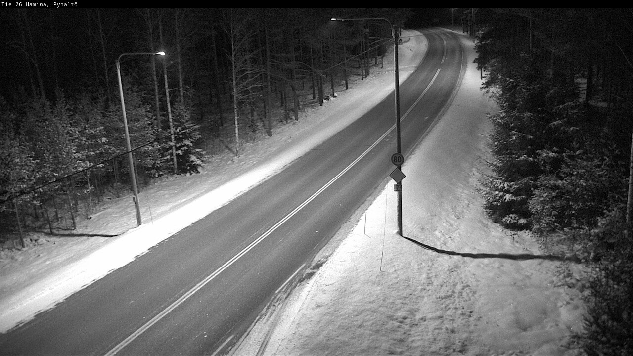 Kelikamerat Kuva Tie 26 Hamina, Pyhältö, Hamina, Kymenlaakso