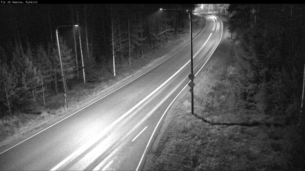 Kelikamerat Kuva Tie 26 Hamina, Pyhältö, Hamina, Kymenlaakso