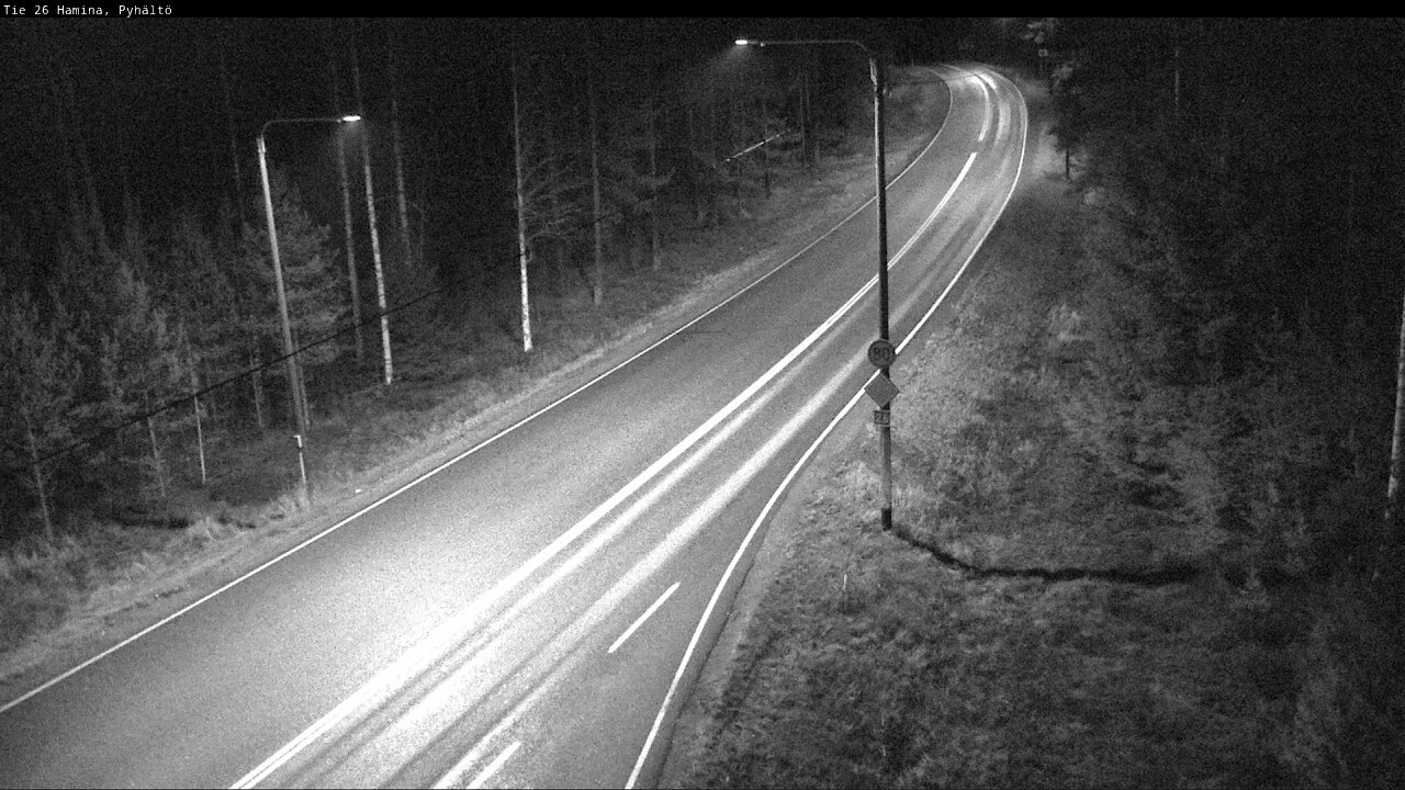 Kelikamerat Kuva Tie 26 Hamina, Pyhältö, Hamina, Kymenlaakso