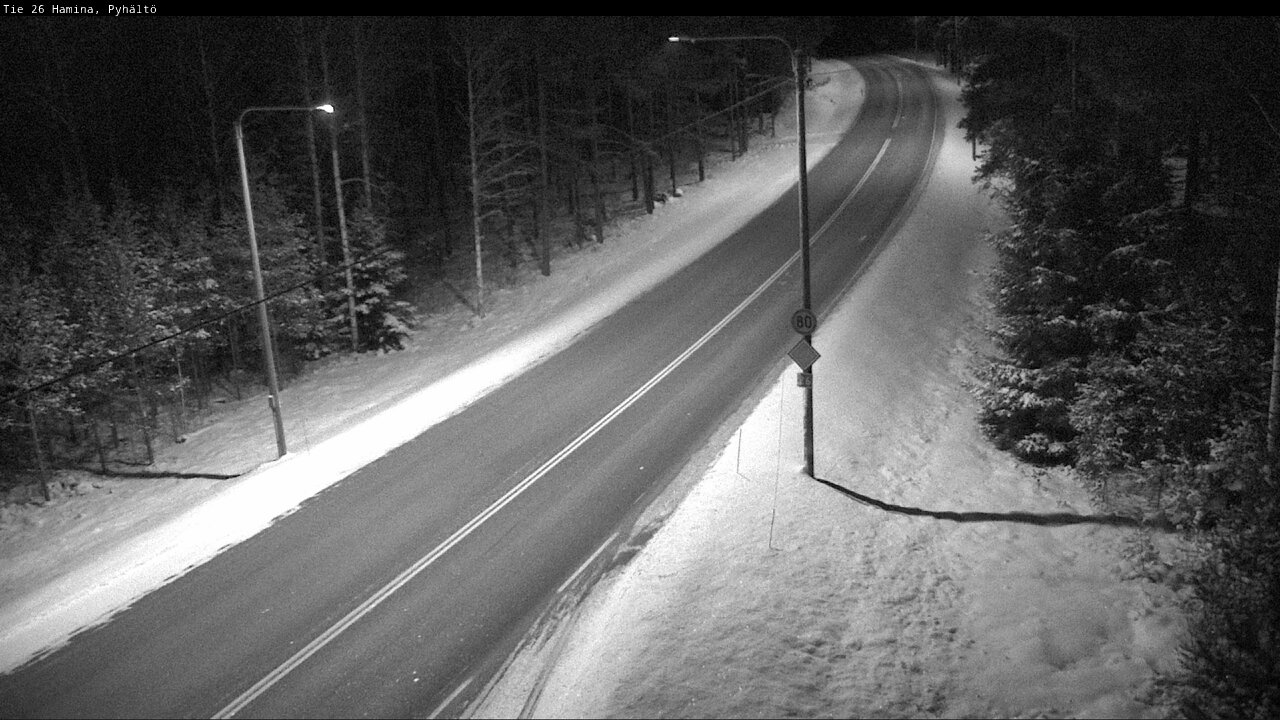 Kelikamerat Kuva Tie 26 Hamina, Pyhältö, Hamina, Kymenlaakso