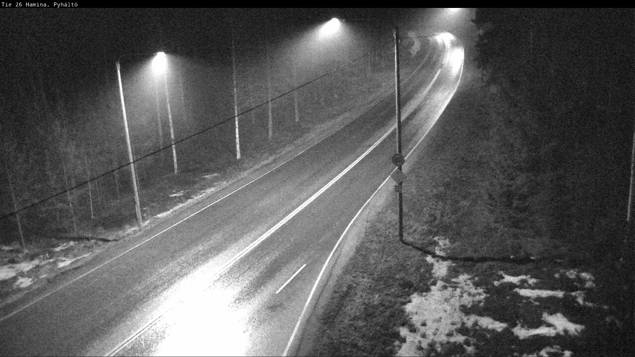 Kelikamerat Kuva Tie 26 Hamina, Pyhältö, Hamina, Kymenlaakso