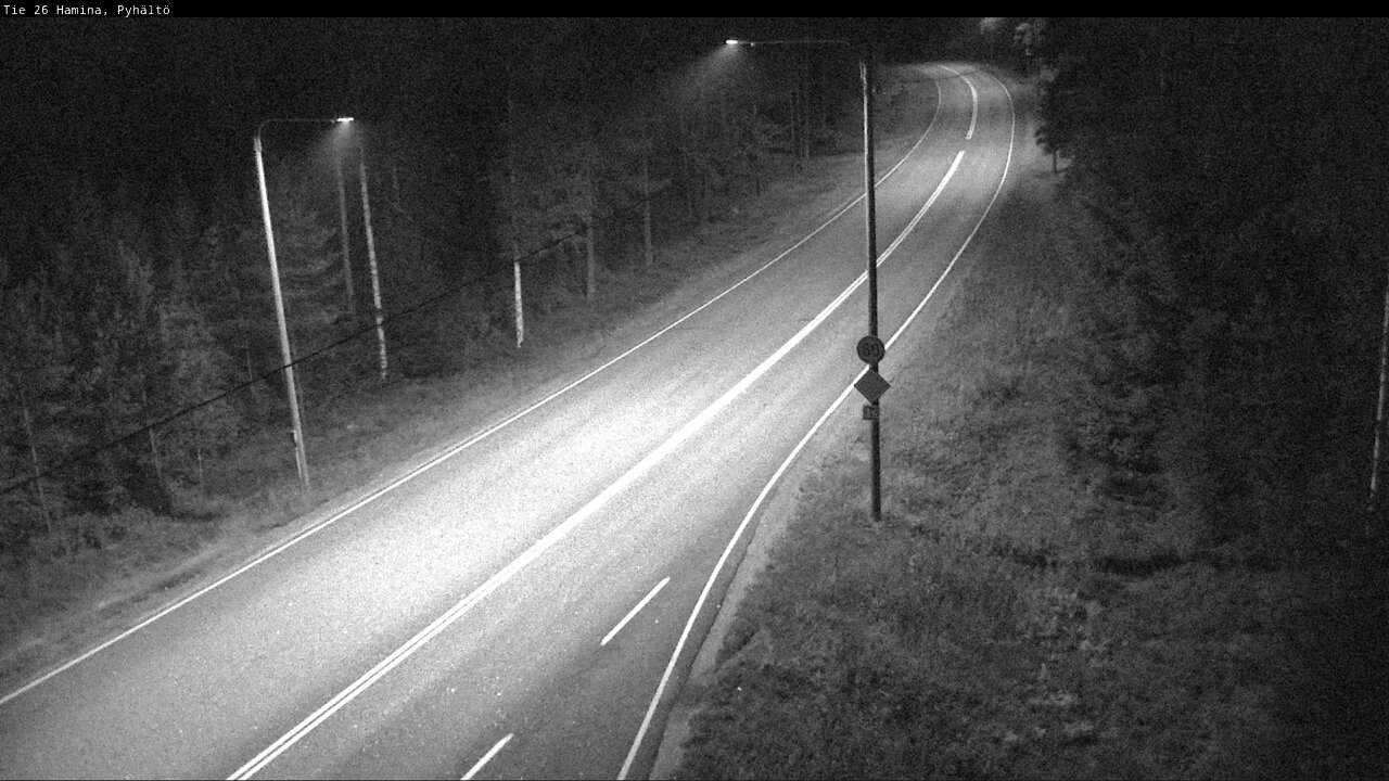 Kelikamerat Kuva Tie 26 Hamina, Pyhältö, Hamina, Kymenlaakso