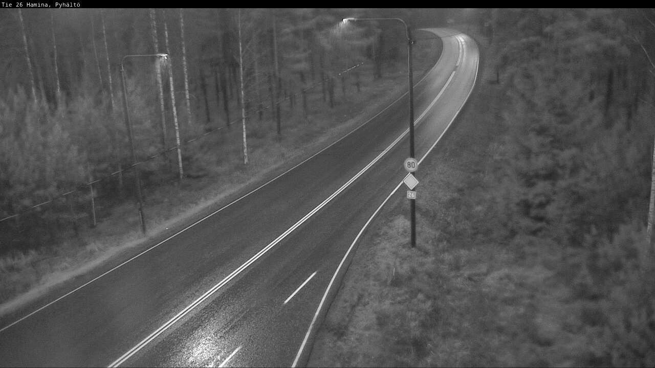 Kelikamerat Kuva Tie 26 Hamina, Pyhältö, Hamina, Kymenlaakso