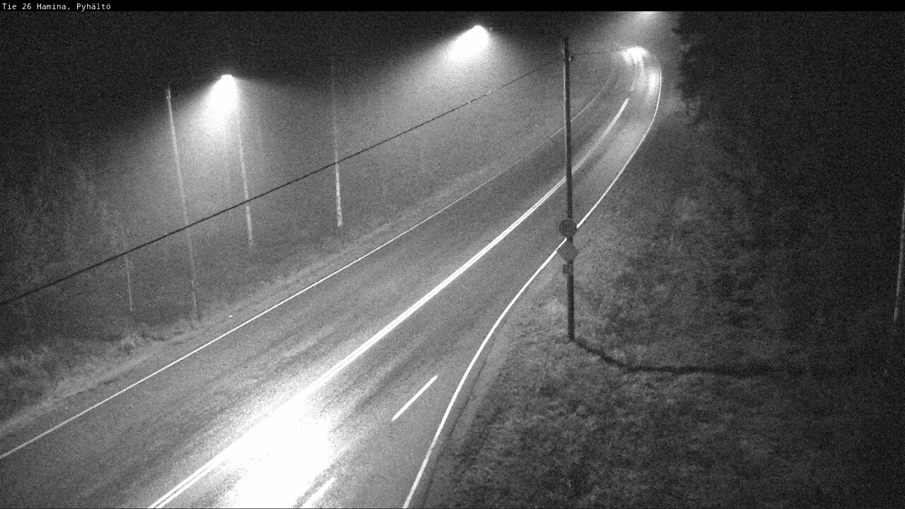 Kelikamerat Kuva Tie 26 Hamina, Pyhältö, Hamina, Kymenlaakso