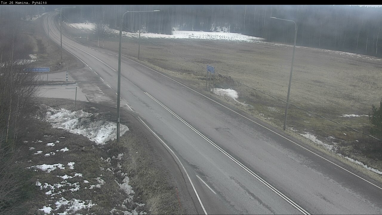 Kelikamerat Kuva Tie 26 Hamina, Pyhältö, Hamina, Kymenlaakso