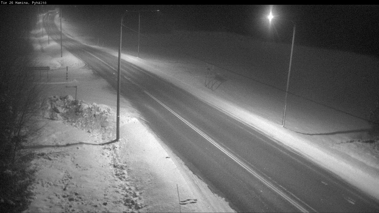 Kelikamerat Kuva Tie 26 Hamina, Pyhältö, Hamina, Kymenlaakso