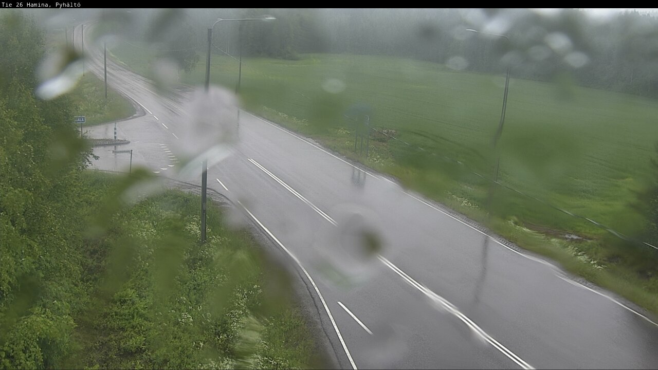 Weather Camera Image Road 26 Hamina, Pyhältö, Hamina, Kymenlaakso