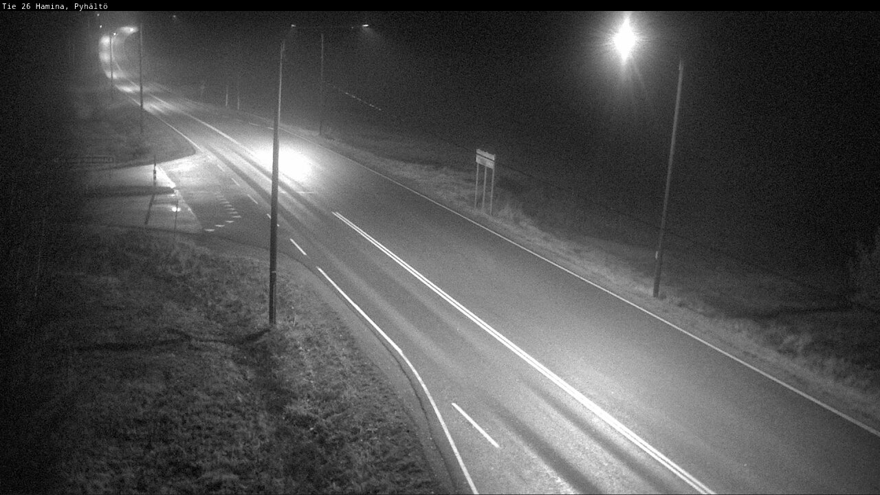 Kelikamerat Kuva Tie 26 Hamina, Pyhältö, Hamina, Kymenlaakso