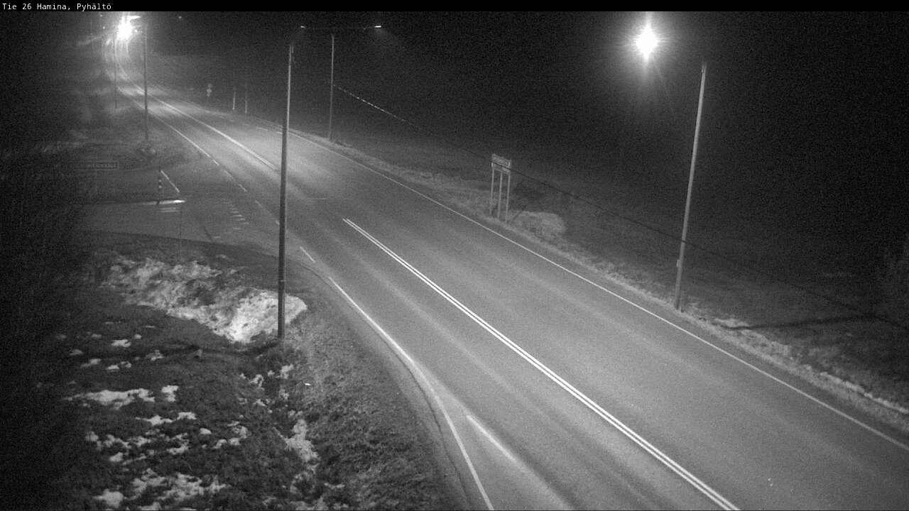 Kelikamerat Kuva Tie 26 Hamina, Pyhältö, Hamina, Kymenlaakso