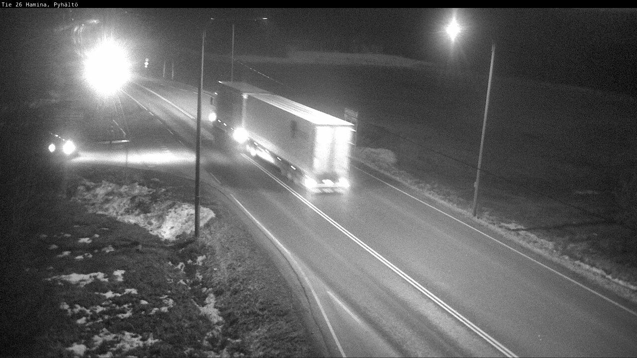 Kelikamerat Kuva Tie 26 Hamina, Pyhältö, Hamina, Kymenlaakso