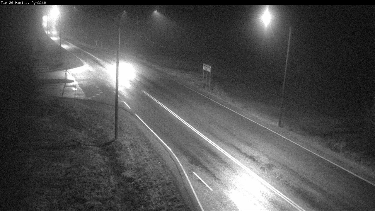 Kelikamerat Kuva Tie 26 Hamina, Pyhältö, Hamina, Kymenlaakso